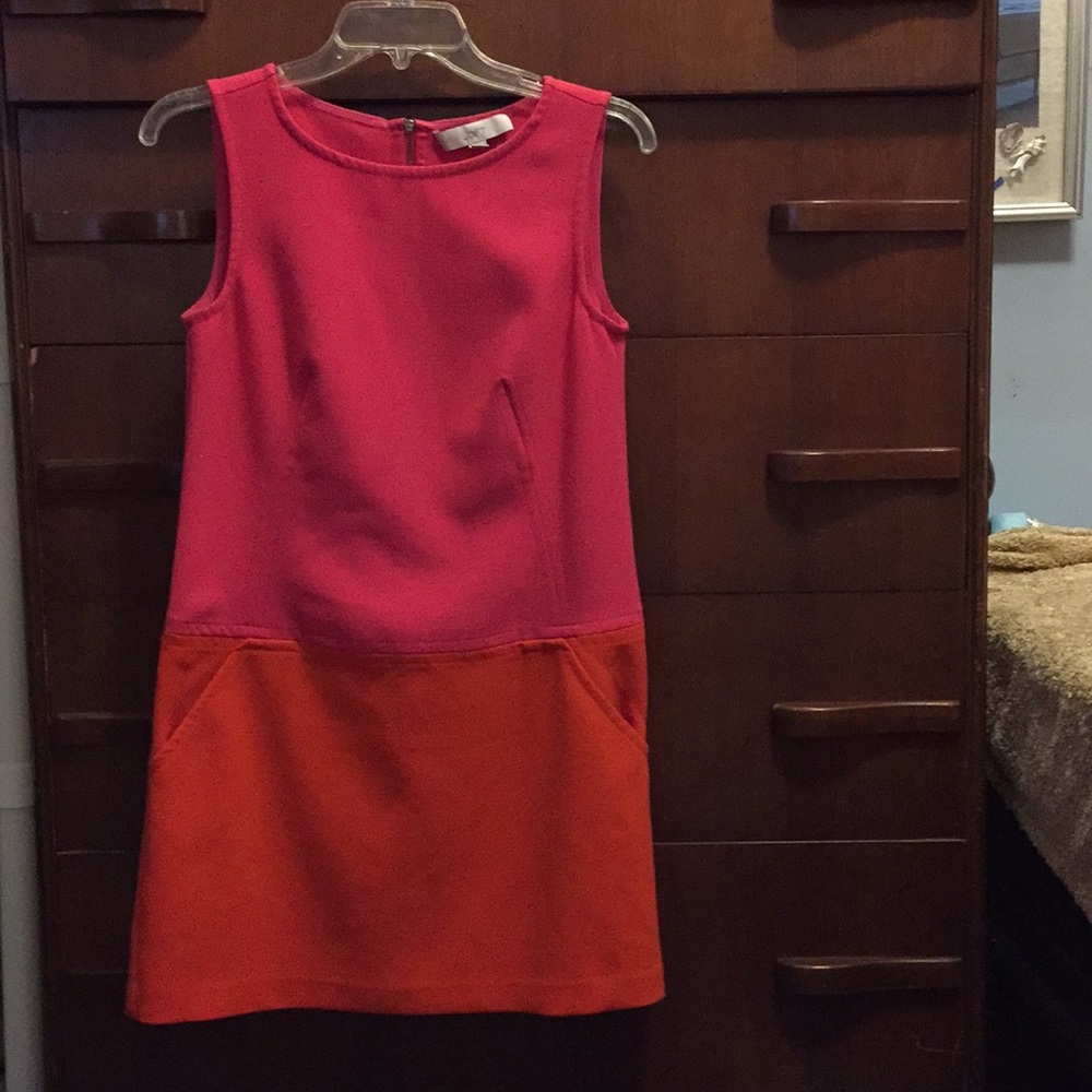 2 tone A line dress